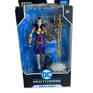 DC Multiverse Wonder Woman Action Figure Moving‎ Parts McFarlane Christmas Toy
